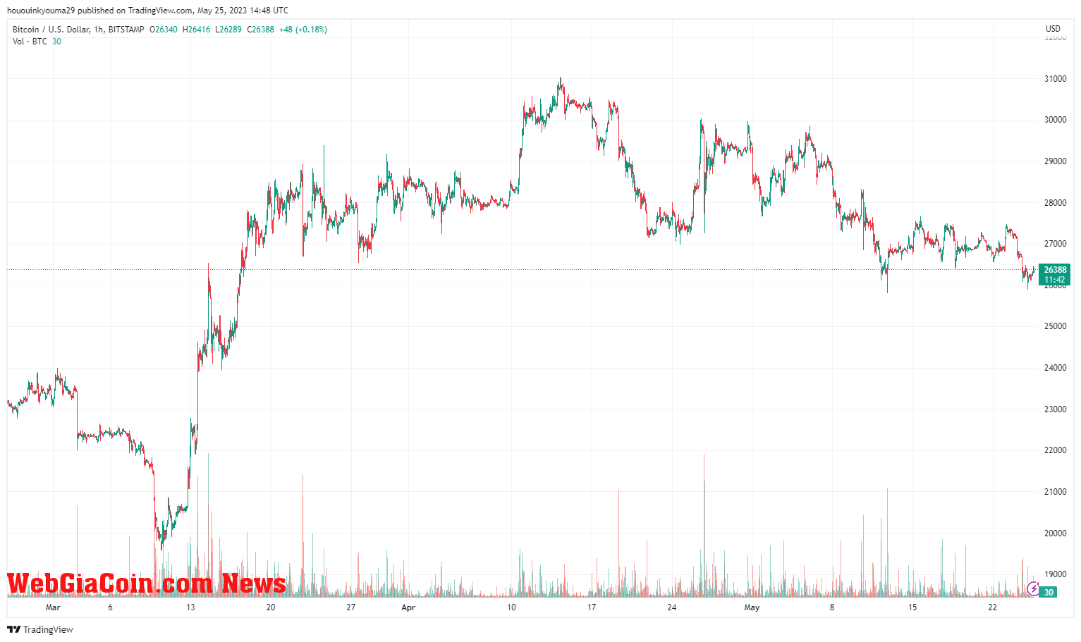 Bitcoin Price Chart