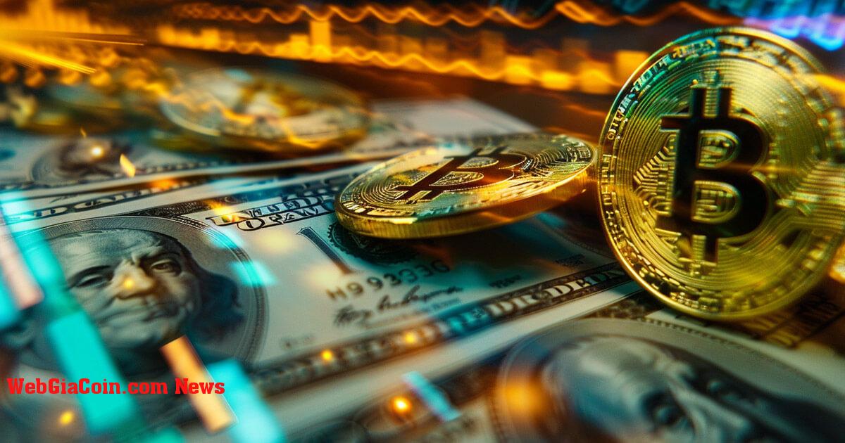 Tỷ lệ tài trợ chuyển sang âm khi Bitcoin giảm xuống dưới 64 nghìn đô la