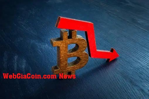 Bitcoin có thể giảm xuống còn 52.000 USD nếu giá phá vỡ dưới mốc này - CryptoQuant