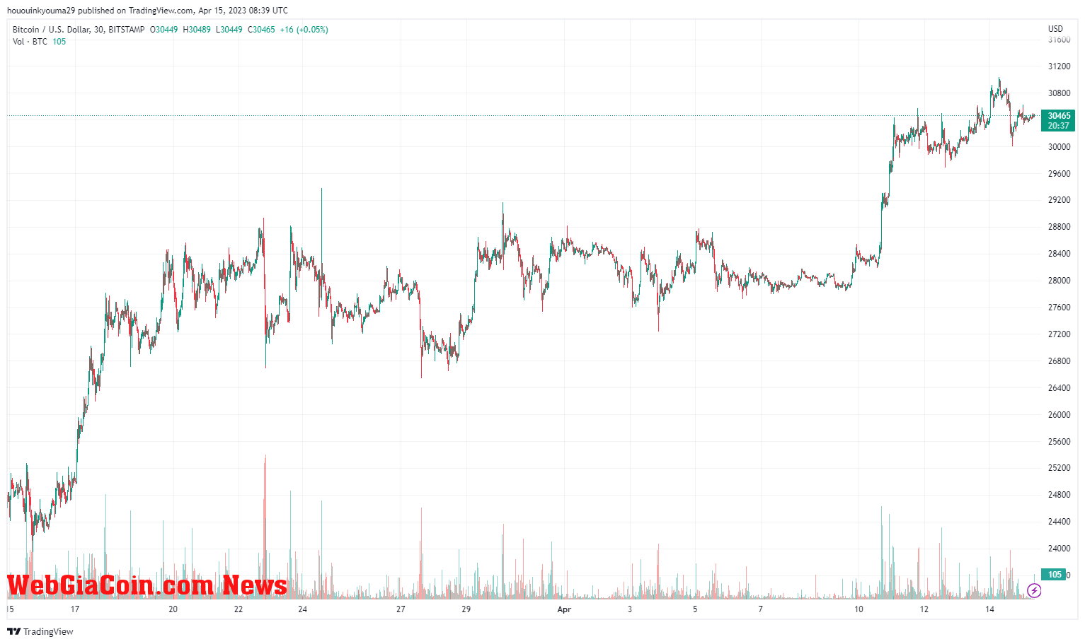 Bitcoin Price Chart