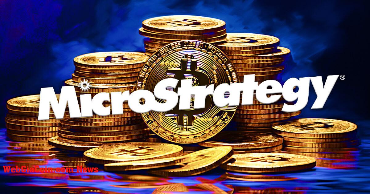 MicroStrategy tiếp tục tích lũy Bitcoin với khoản mua 1,65 tỷ USD trong Q1