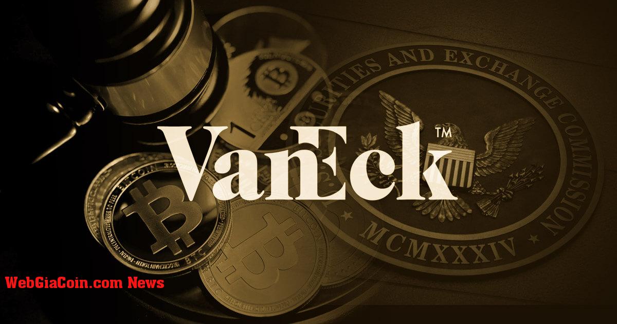 VanEck dự định trở thành nhà phát hành ETH ETF đầu tiên, phản đối việc phê duyệt đồng thời