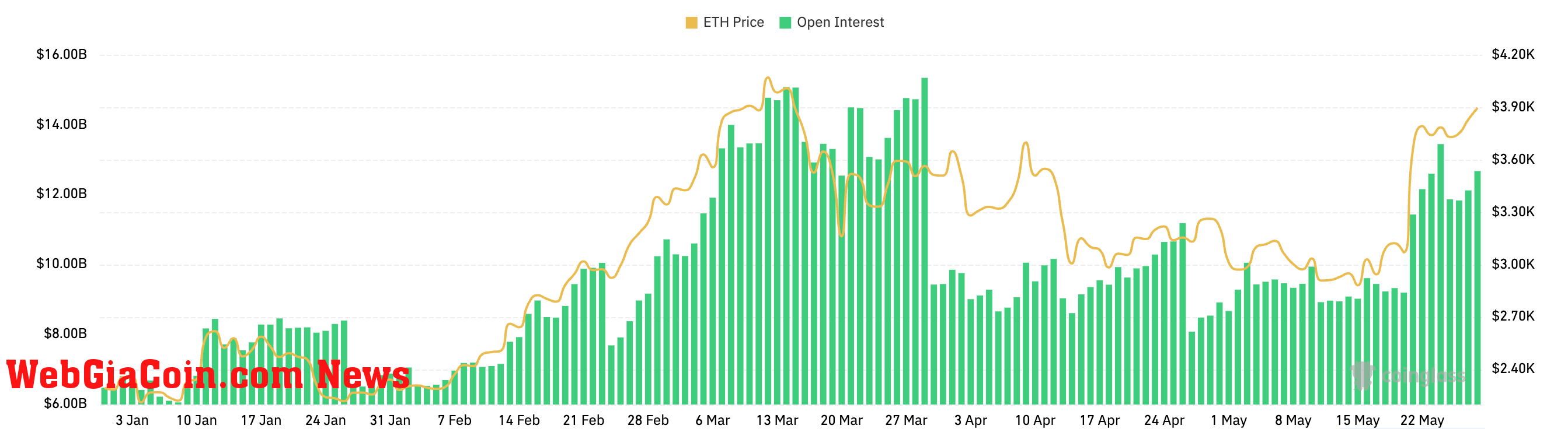 ethereum options open interest ytd