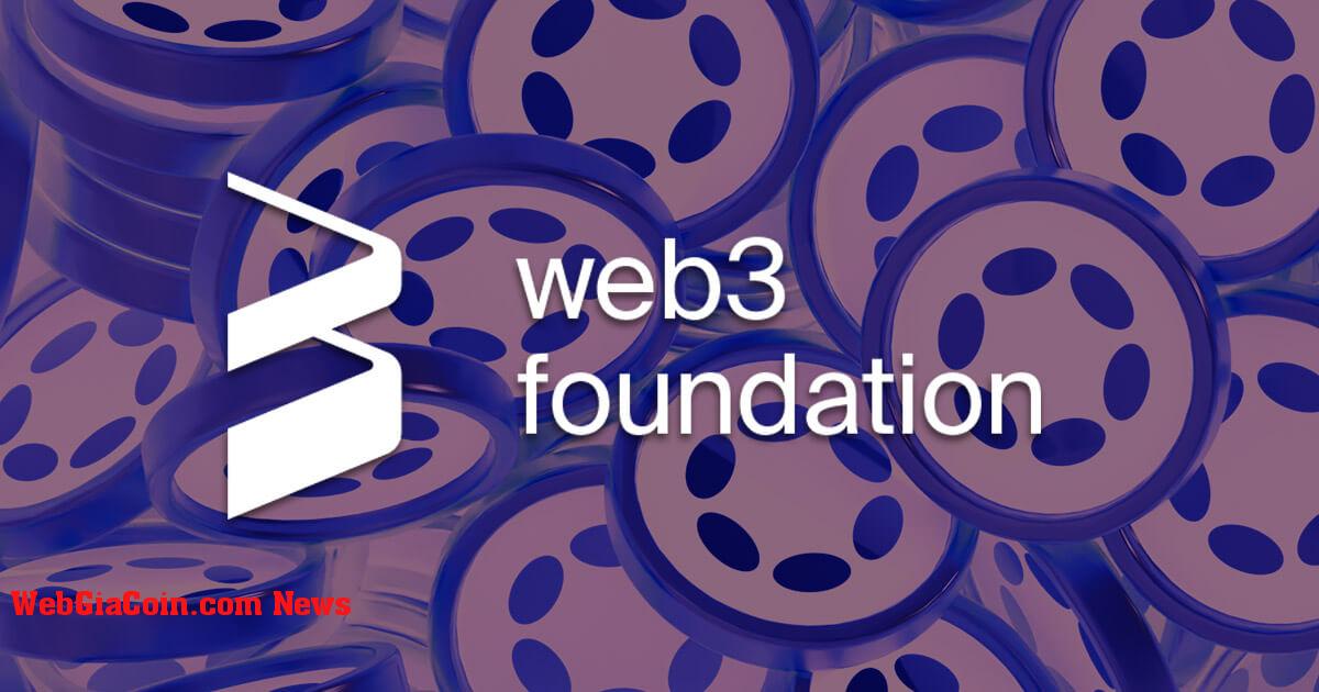 Web3 Foundation, Parity Technologies bác bỏ nỗi lo cạn kiệt kho bạc Polkadot