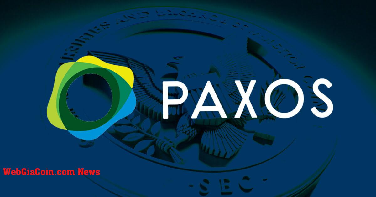 SEC kết thúc cuộc điều tra về Paxos, không có hành động nào đối với stablecoin BUSD