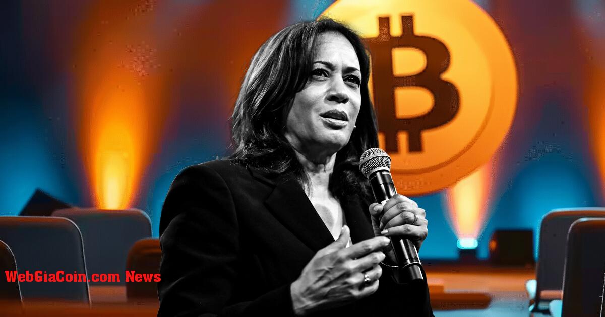 Kamala Harris sẽ không phát biểu tại Hội nghị Bitcoin 2024