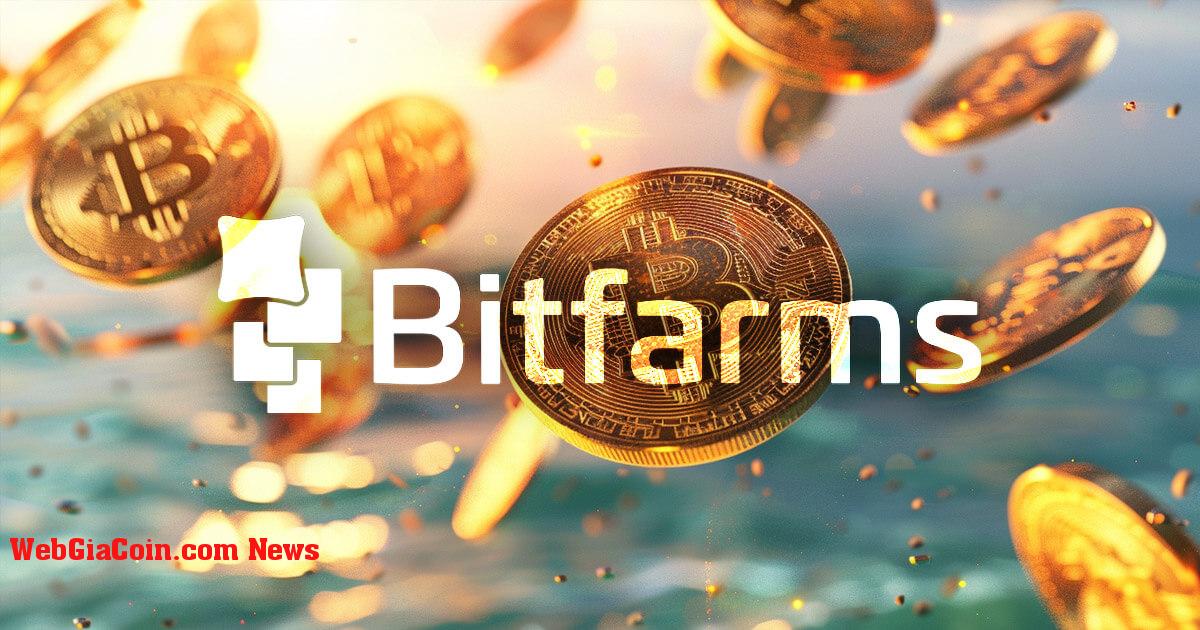 Sản lượng tăng giá của Bitfarms lên 33%, tăng số lượng giữ Bitcoin lên trên 1.000 BTC