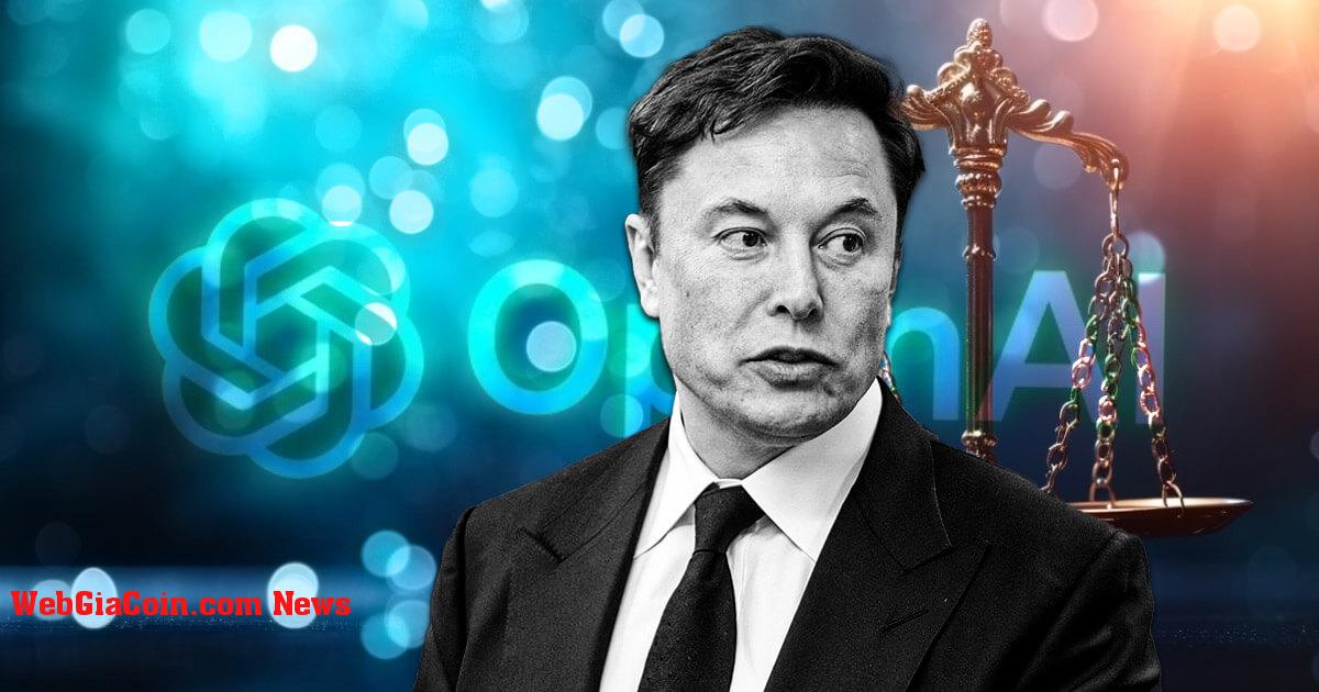 Elon Musk đệ đơn kiện mới cáo buộc những người đồng sáng lập OpenAI phản bội vì lợi nhuận