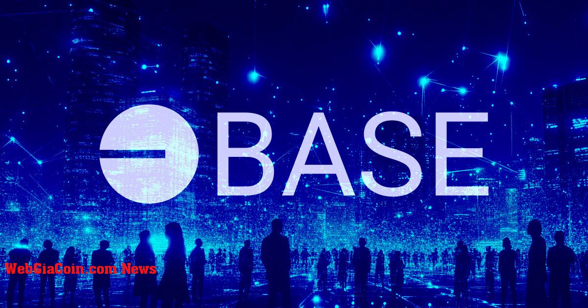 Mạng lưới Coinbase Base vượt qua 1 triệu địa chỉ hoạt động hàng ngày, vượt xa các đối thủ cạnh tranh