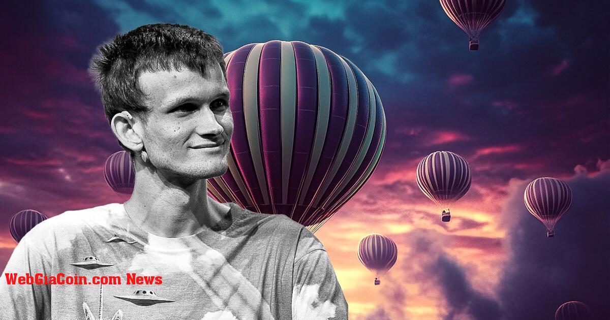 Vitalik Buterin ủng hộ danh tính blockchain cho các đợt airdrop tiền điện tử công bằng hơn