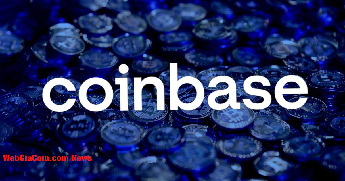 Coinbase lưu ký 2,27 triệu BTC, chiếm 10,83% nguồn cung Bitcoin