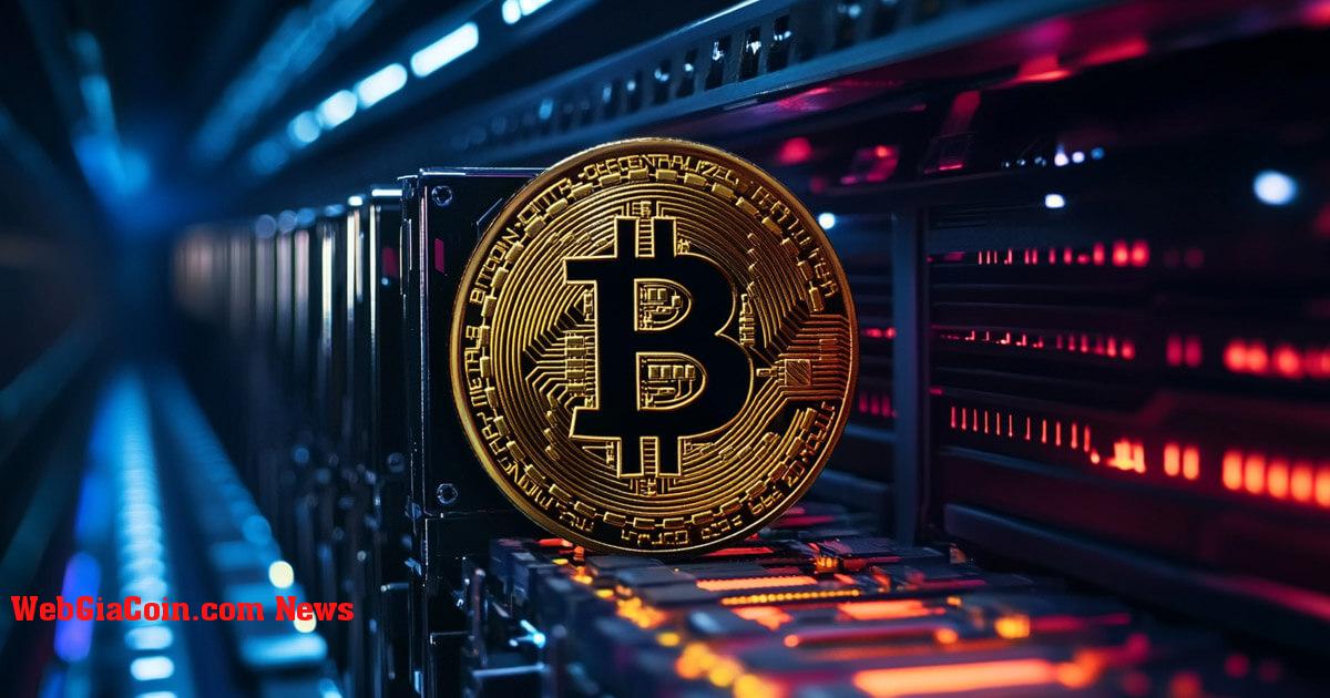 Độ khó khai thác Bitcoin đạt mức cao kỷ lục 92,67 nghìn tỷ trong bối cảnh doanh thu máy đào giảm