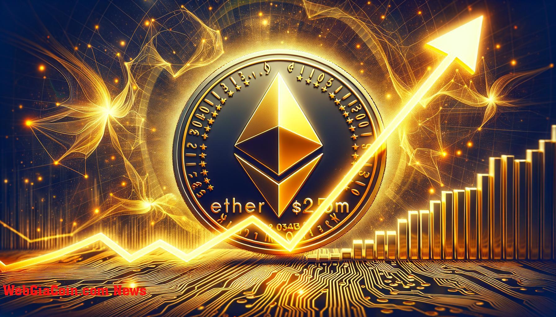 Giá Ethereum lại đạt 2.500 đô la: xu hướng tăng có được nắm giữ không?