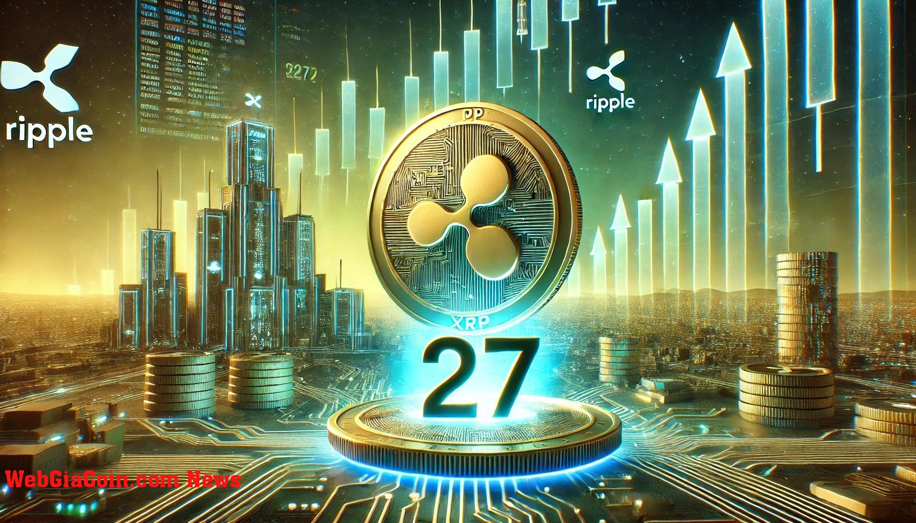 Dự đoán giá XRP: Chuyên gia tiền điện tử dự đoán mức bơm tiền lịch sử 9.468% lên 27 đô la