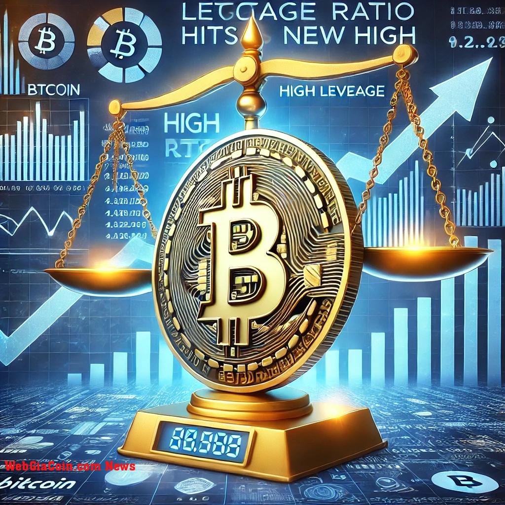 Tỷ lệ đòn bẩy Bitcoin đạt mức cao mới: Điều này có ý nghĩa gì với BTC?