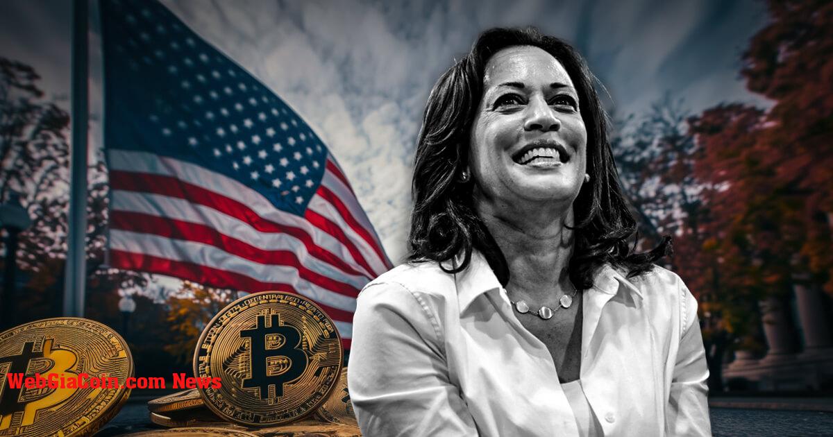 Kamala Harris phá vỡ sự im lặng về tài sản kỹ thuật số, cam kết khuyến khích đổi mới với tư cách là Tổng thống