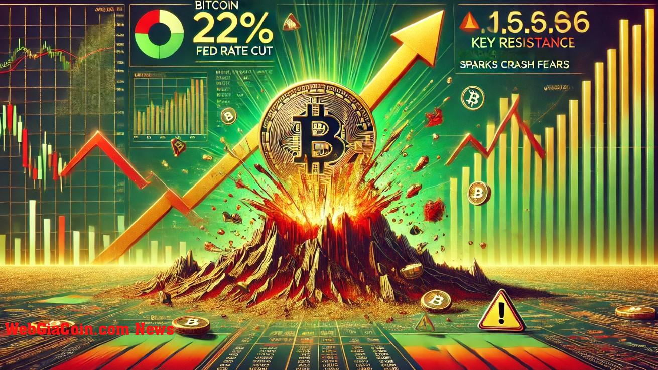 Bitcoin tăng 22% sau khi Fed cắt giảm lãi suất, nhưng mức kháng cự chính gây ra nỗi lo giảm giá - Bitfinex