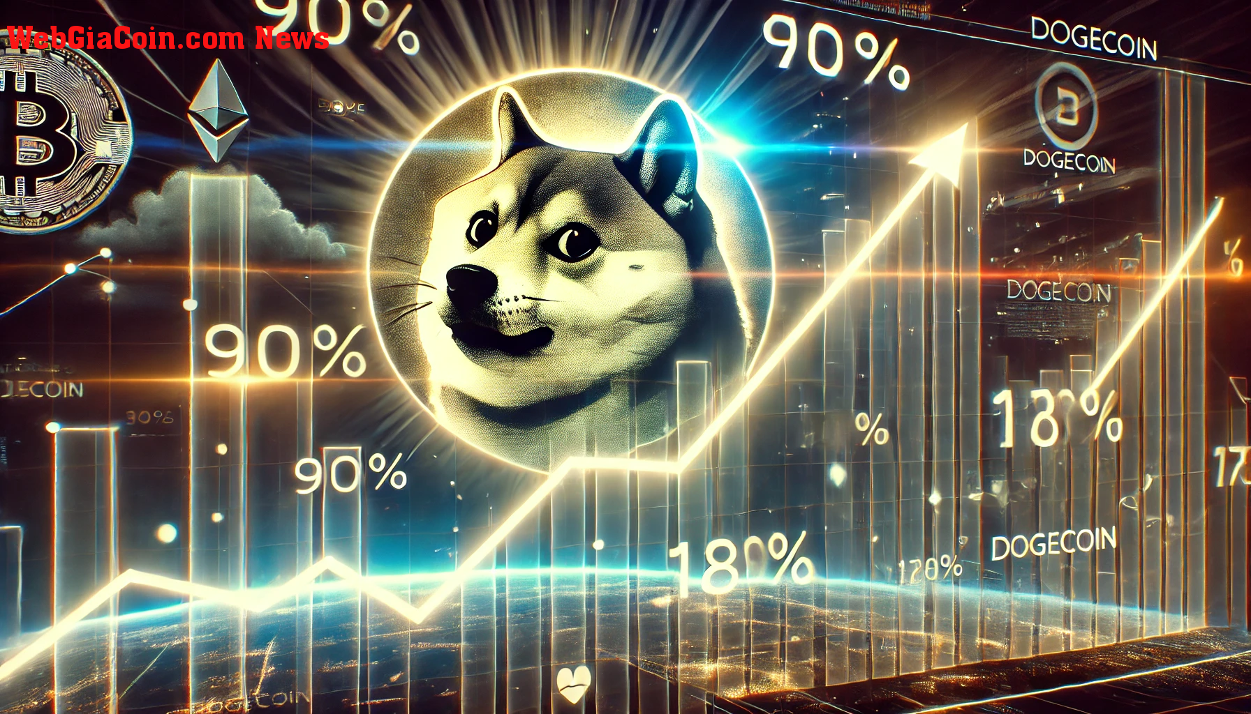 Sự giao thoa Dogecoin dẫn đến mức tăng giá 90% và 180% có thể sớm hình thành trở lại