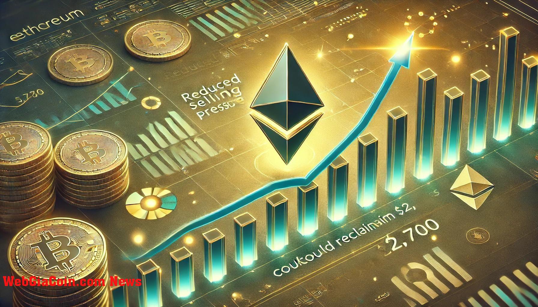 Ethereum có thể lấy lại mức 2.700 đô la khi Key Data Signals giảm áp lực bán