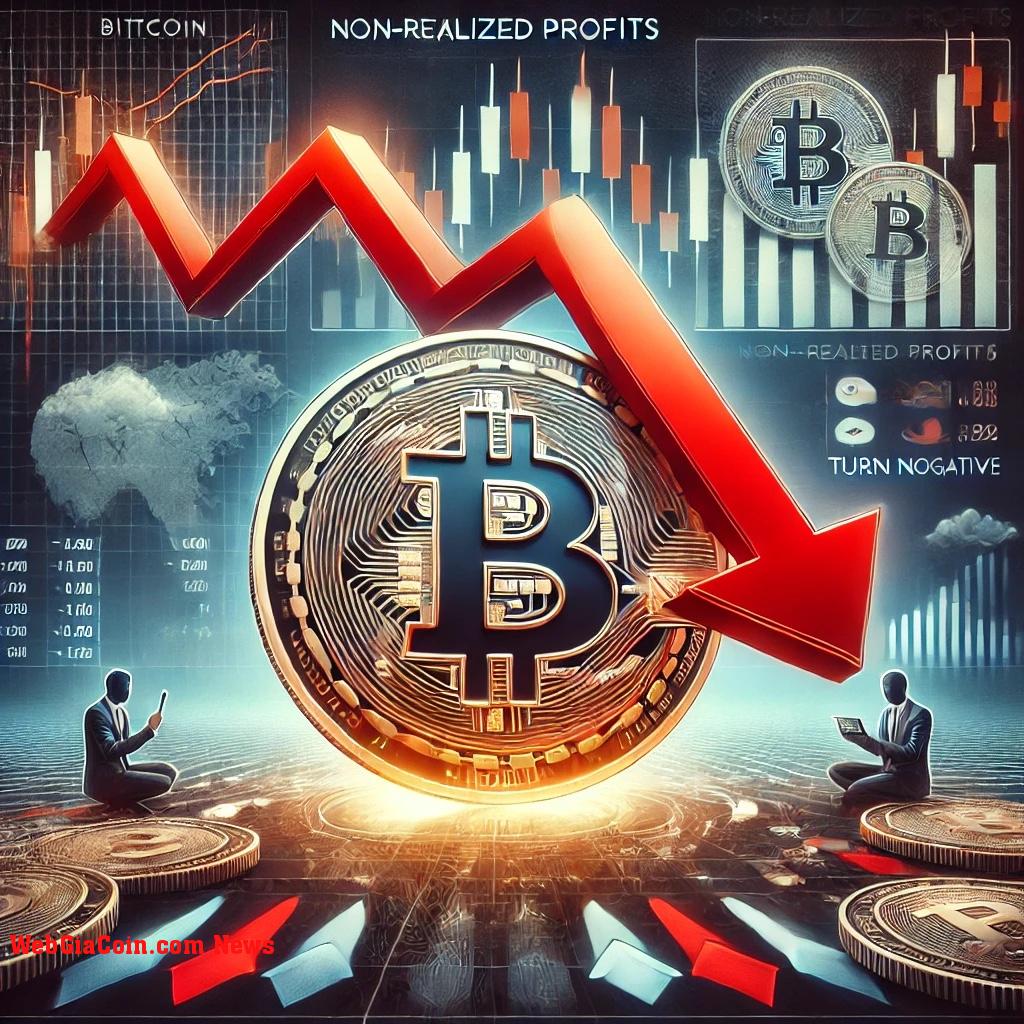 Lợi nhuận chưa thực hiện của Bitcoin đạt mức âm—điều này có ý nghĩa gì đối với các nhà đầu tư?