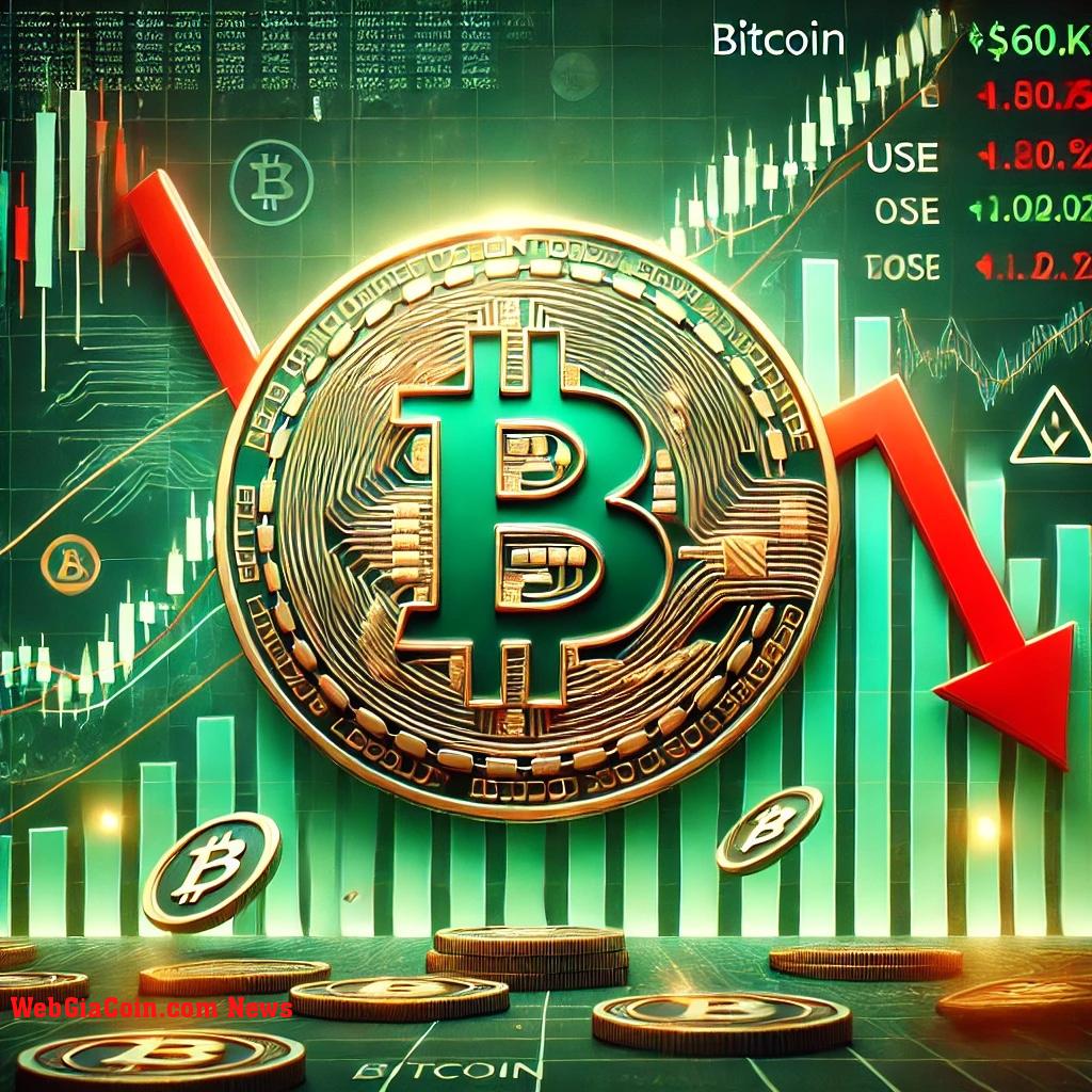 Bitcoin đang trên bờ vực: mức 60.000 đô la sẽ được nắm giữ hay sắp có đợt điều chỉnh chính?