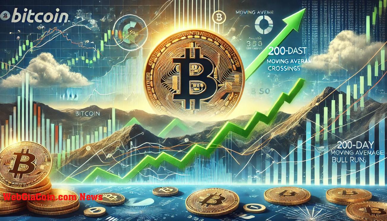 Bitcoin sắp đạt được đột phá quan trọng: ba lần cắt MA 200 ngày gần nhất đã kích hoạt 