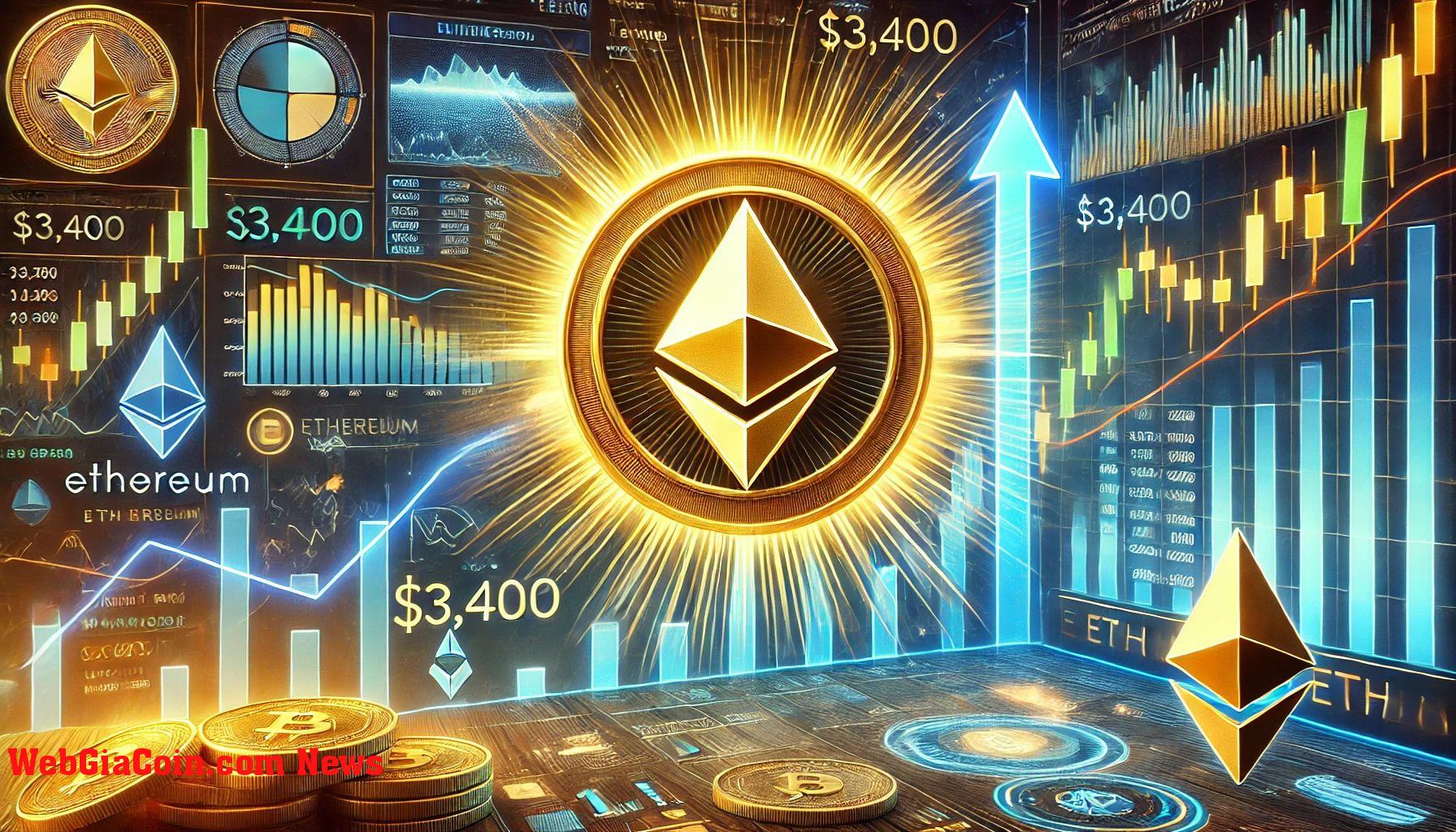 Ethereum có thể nhắm mục tiêu 3.400 đô la khi vượt qua mô hình tăng giá – Chi tiết