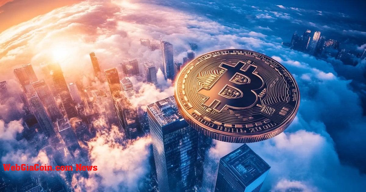 Bitcoin tăng lên mức cao nhất trong 10 tuần nhờ sự quan tâm của các tổ chức và sự tích lũy của cá voi