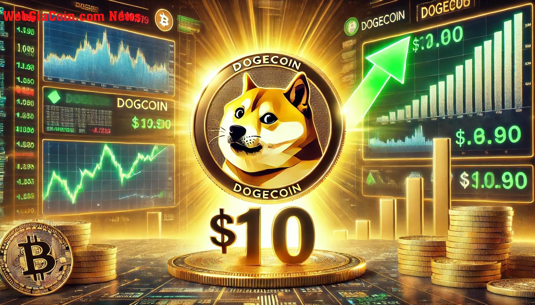 Dogecoin Consolidator Base giảm xuống mức thấp nhất trong 6 tháng, nhưng Nhà phân tích tin rằng giá DOGE sẽ hướng tới 10 đô la