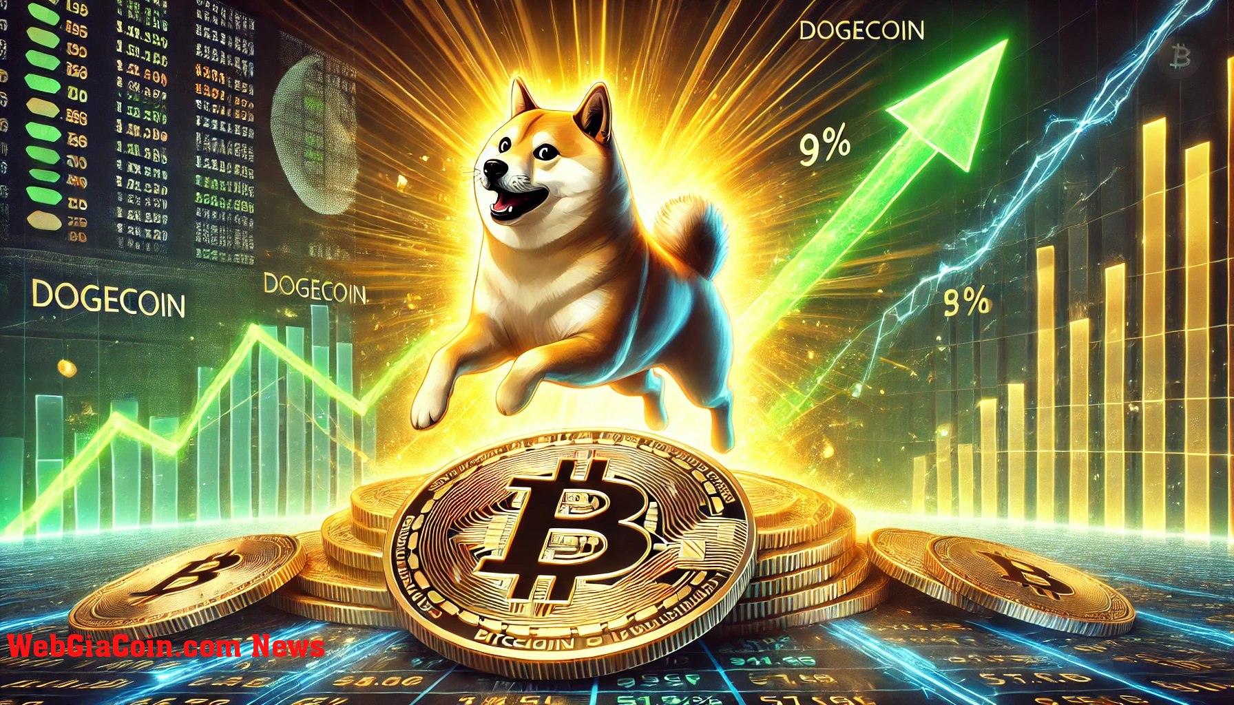 Dogecoin bứt phá với mức biến động 9%: tại sao điều này có thể gây rắc rối cho Bitcoin