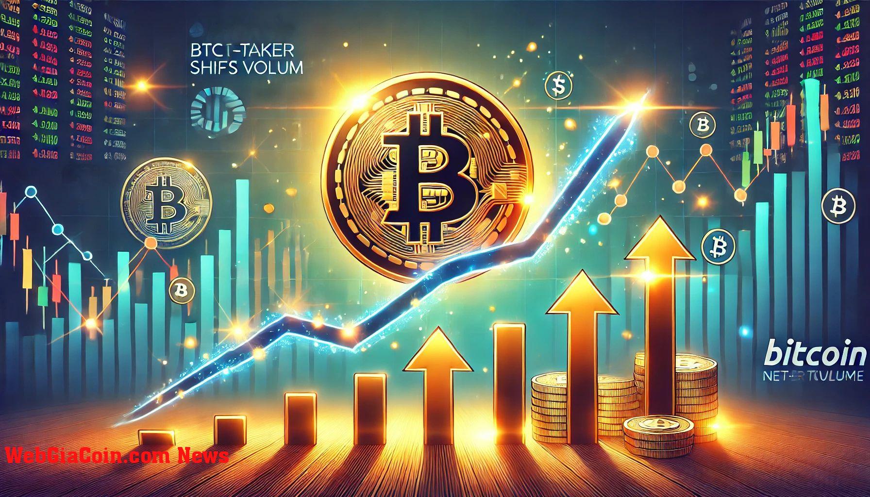 Người bán Bitcoin mất kiểm soát khi Khối lượng giao dịch ròng của BTC chuyển sang tích cực