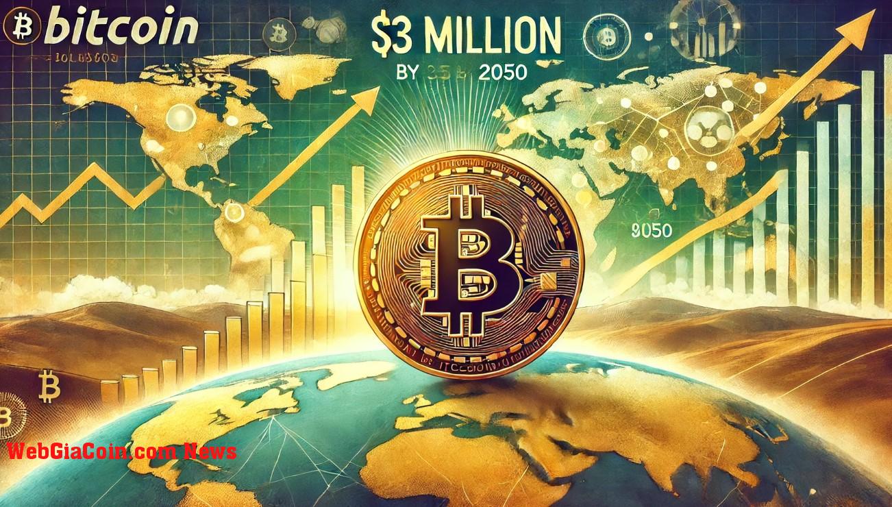 VanEck coi Bitcoin là tài sản dự trữ toàn cầu quan trọng, dự kiến giá 3 triệu đô la Mỹ vào năm 2050