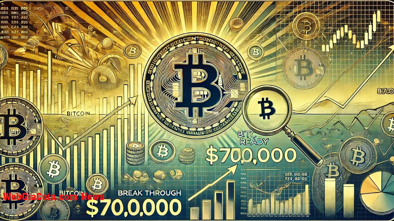 Bitcoin đã sẵn sàng vượt qua mức 70.000 đô la chưa? Phân tích các bước tiếp theo cho nhà lãnh đạo tiền điện tử