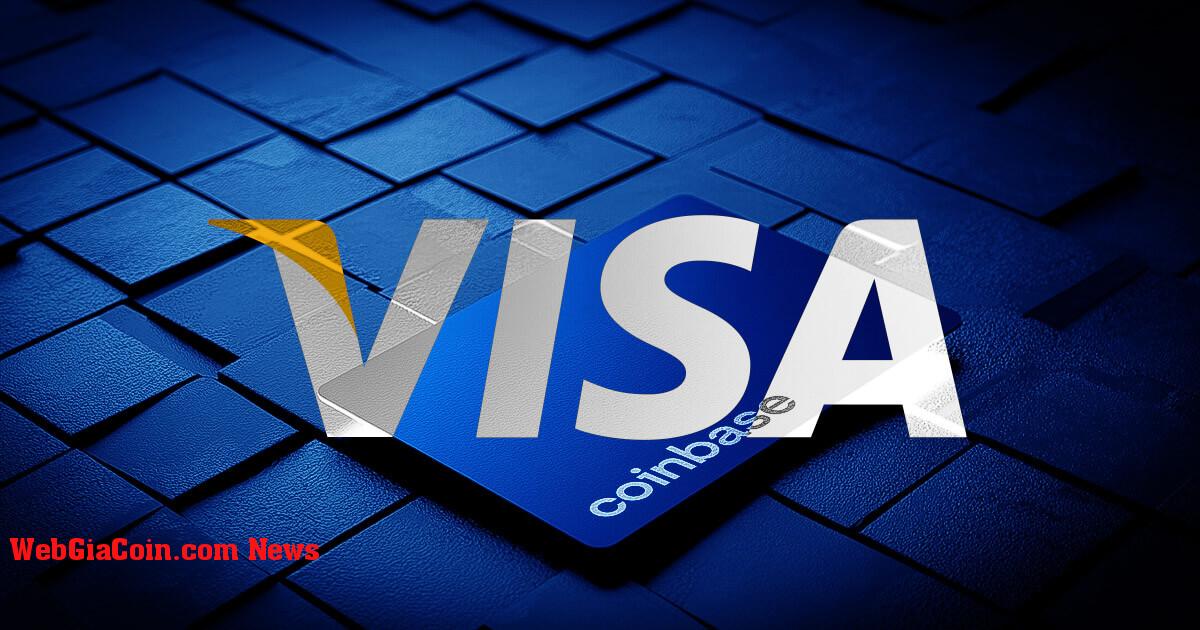 Visa kỷ niệm quan hệ đối tác với Coinbase cung cấp dịch vụ gửi tiền điện tử tức thời