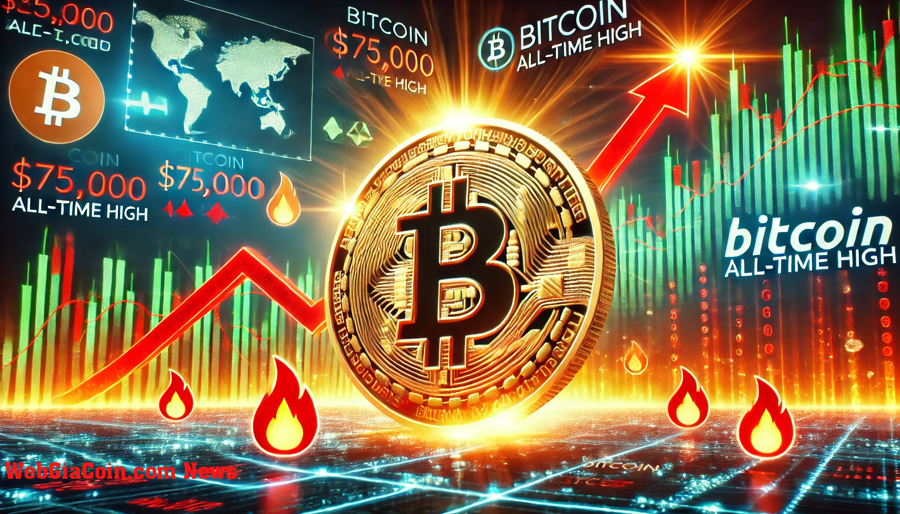 Bitcoin đạt mức cao nhất mọi thời đại là 75.000 đô la: Đây có phải là dấu hiệu cho thấy BTC đang quá nóng không