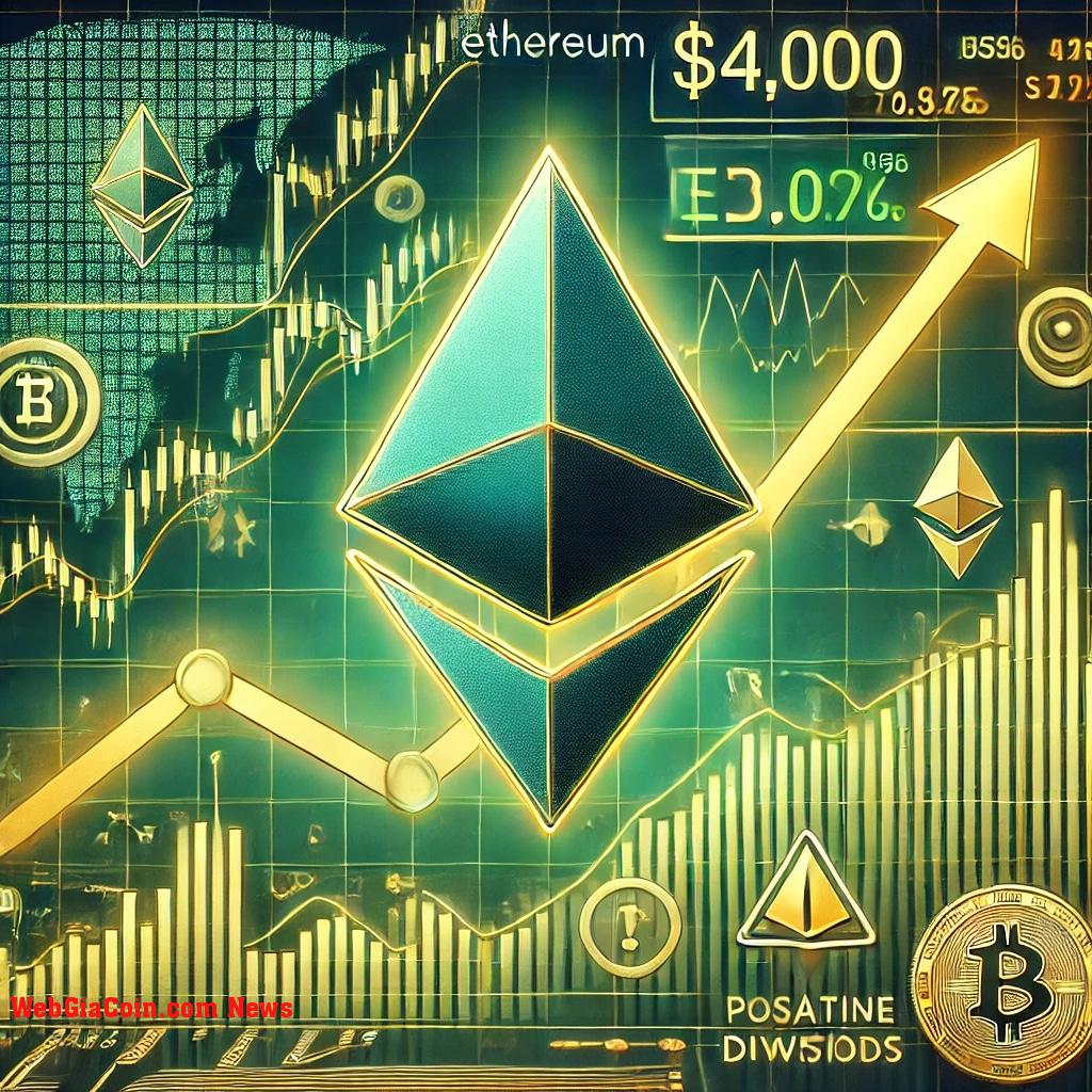 Tỷ lệ tài trợ tích cực của Ethereum đẩy giá lên gần 4.000 đô la—liệu có nhược điểm nào không?