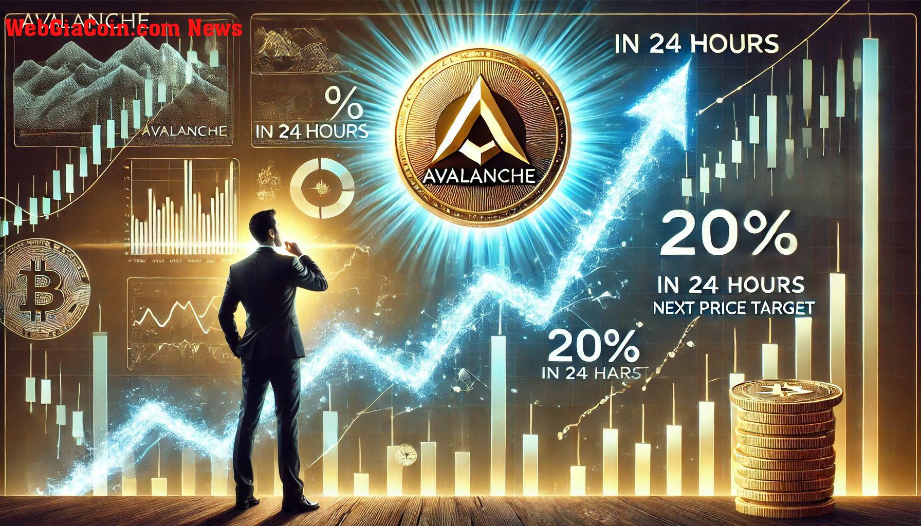 Avalanche tăng vọt 20% trong 24 giờ – nhà phân tích tiết lộ mục tiêu giá tiếp theo