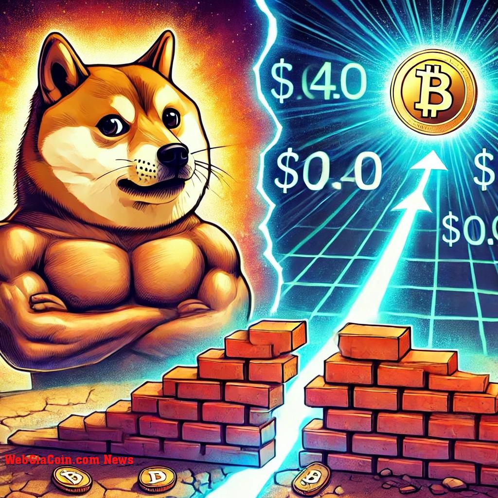 Dogecoin chạm ngưỡng kháng cự quan trọng: Liệu biến động của nó có vượt qua mức 0,40 đô la hay sẽ đối mặt với đợt giảm giá?