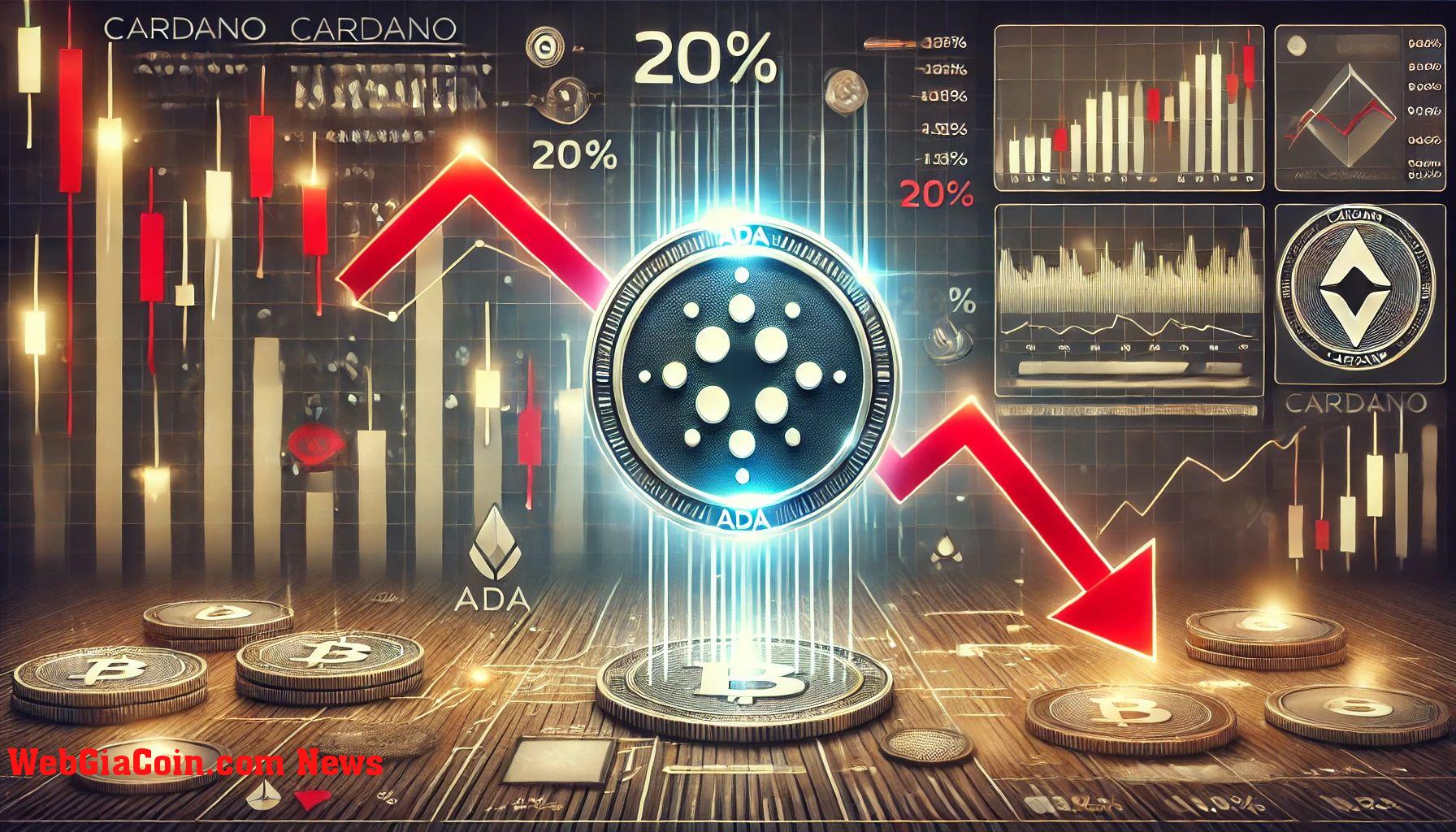 Cardano có thể hướng đến mức điều chỉnh 20% – Dữ liệu kỹ thuật báo hiệu cấu trúc giá giảm