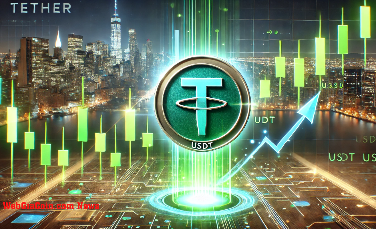 Tether USDT đạt mức cao mới—330 triệu ví và đang tiếp tục tăng