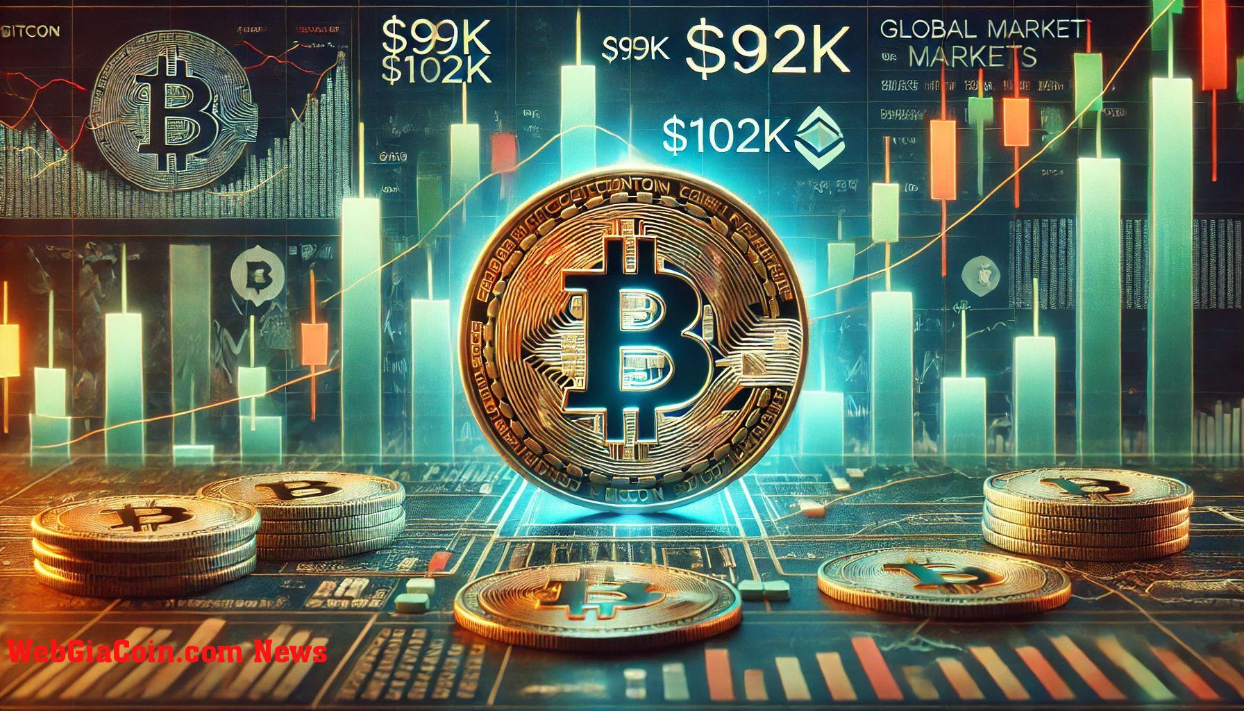 Bitcoin kẹt giữa $99k và $102k – Nhà phân tích giải thích tình hình vĩ mô