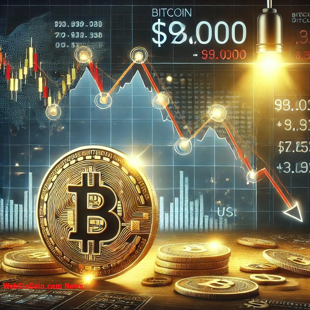 Bitcoin giảm xuống dưới 98.000 đô la—liệu đây có phải là cơ hội mua hoàn hảo cho các nhà đầu tư?