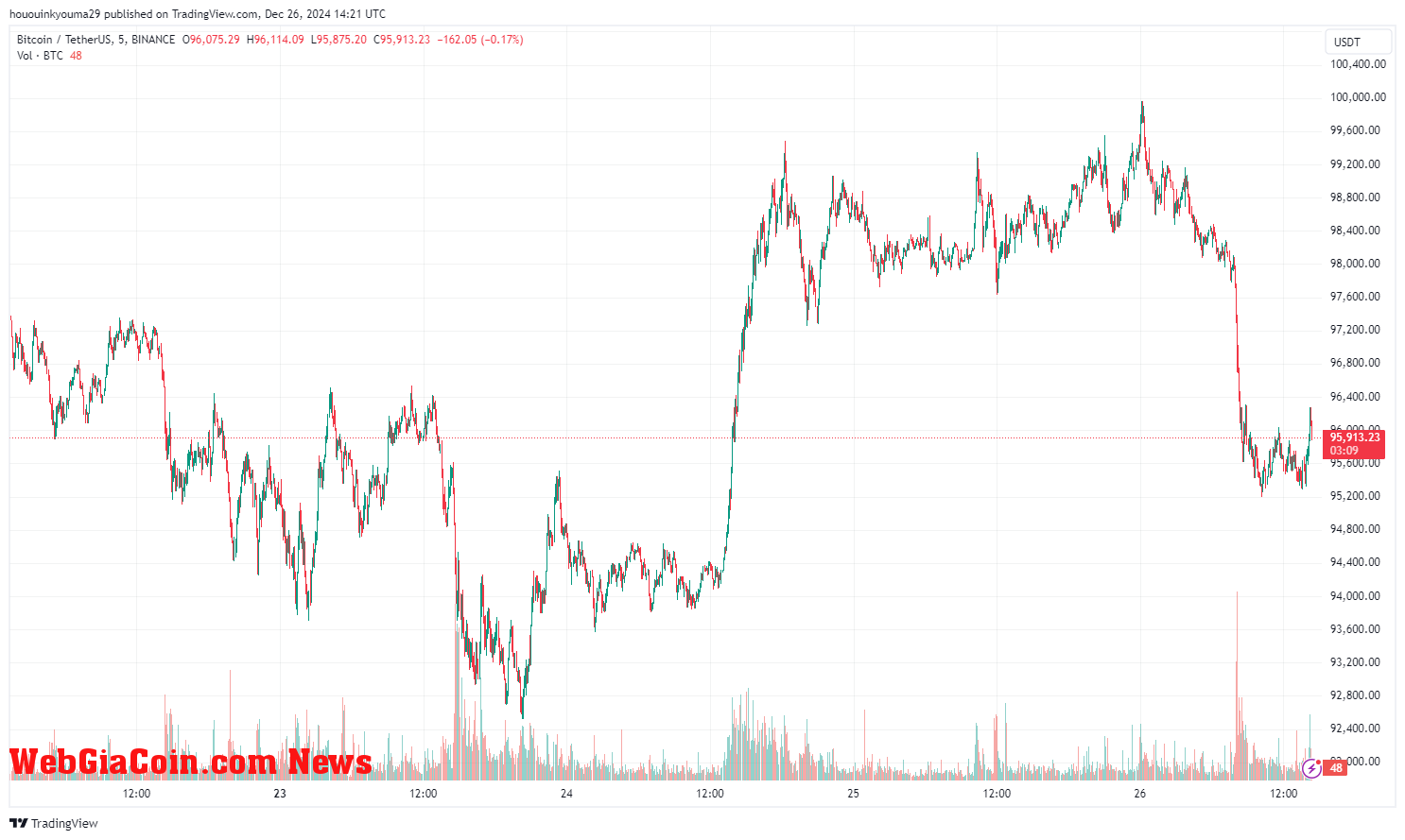 Bitcoin Price Chart