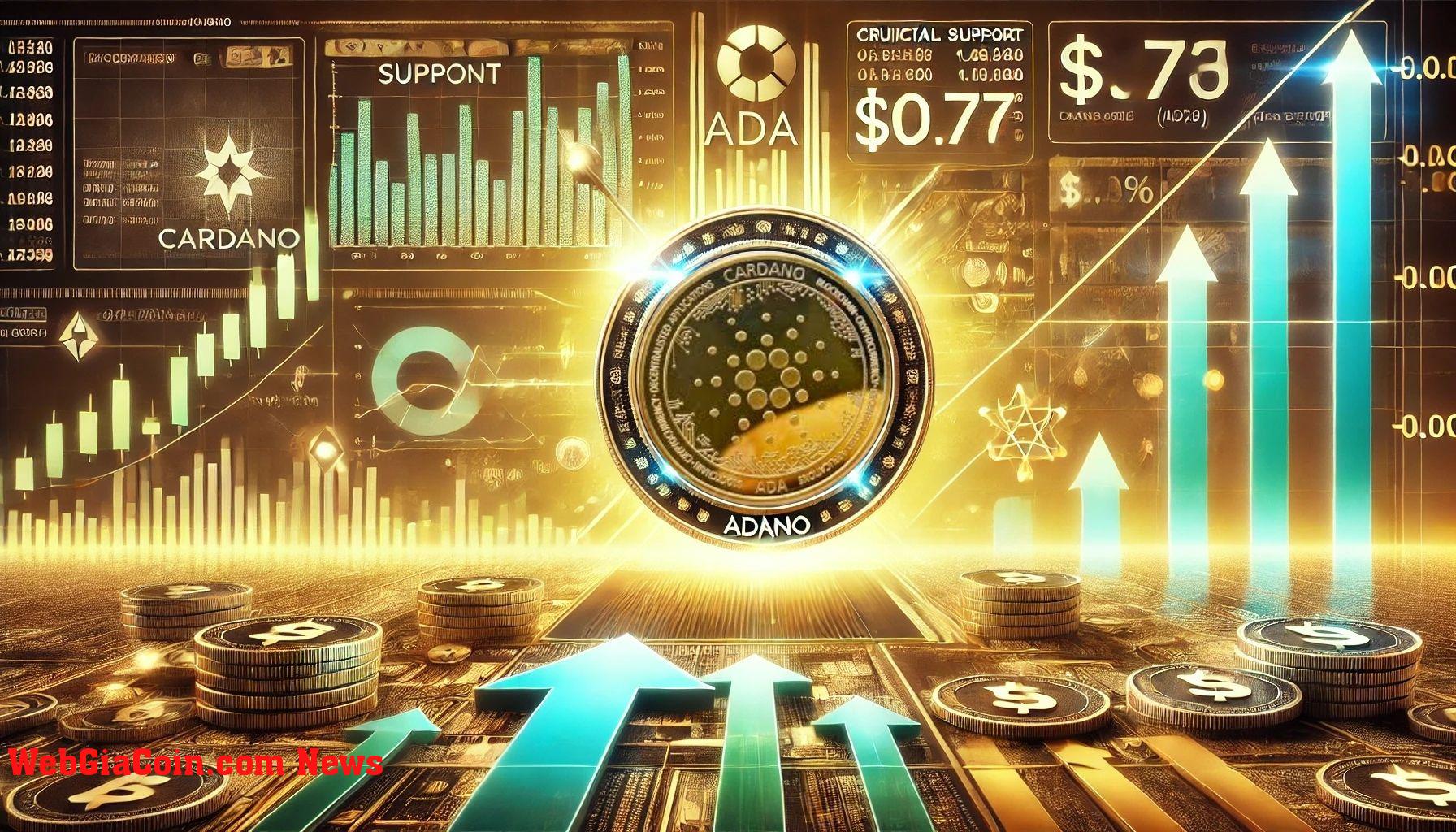 Cardano nắm giữ mức hỗ trợ quan trọng ở mức 0,77 đô la – giá sẽ tăng mạnh trong tương lai?