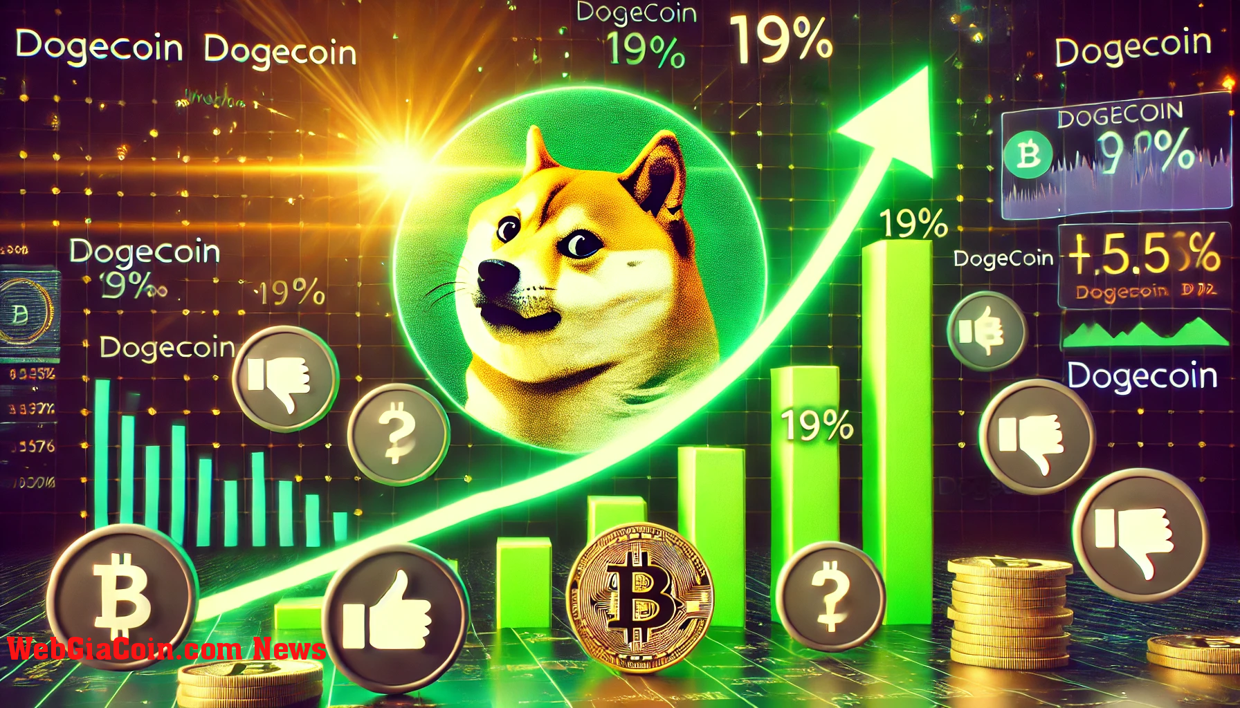 Dogecoin tăng 20%, nhưng mạng xã hội vẫn bi quan: Tín hiệu xanh cho việc tăng giá?