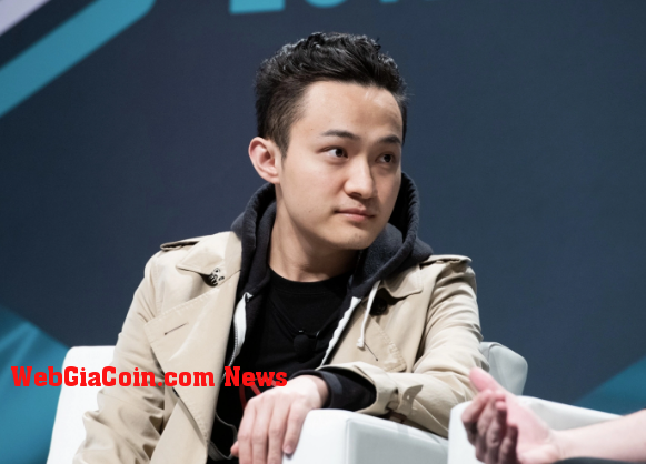Justin Sun đặt cược lớn vào JUST Token, thấy tiềm năng tăng gấp 100 lần