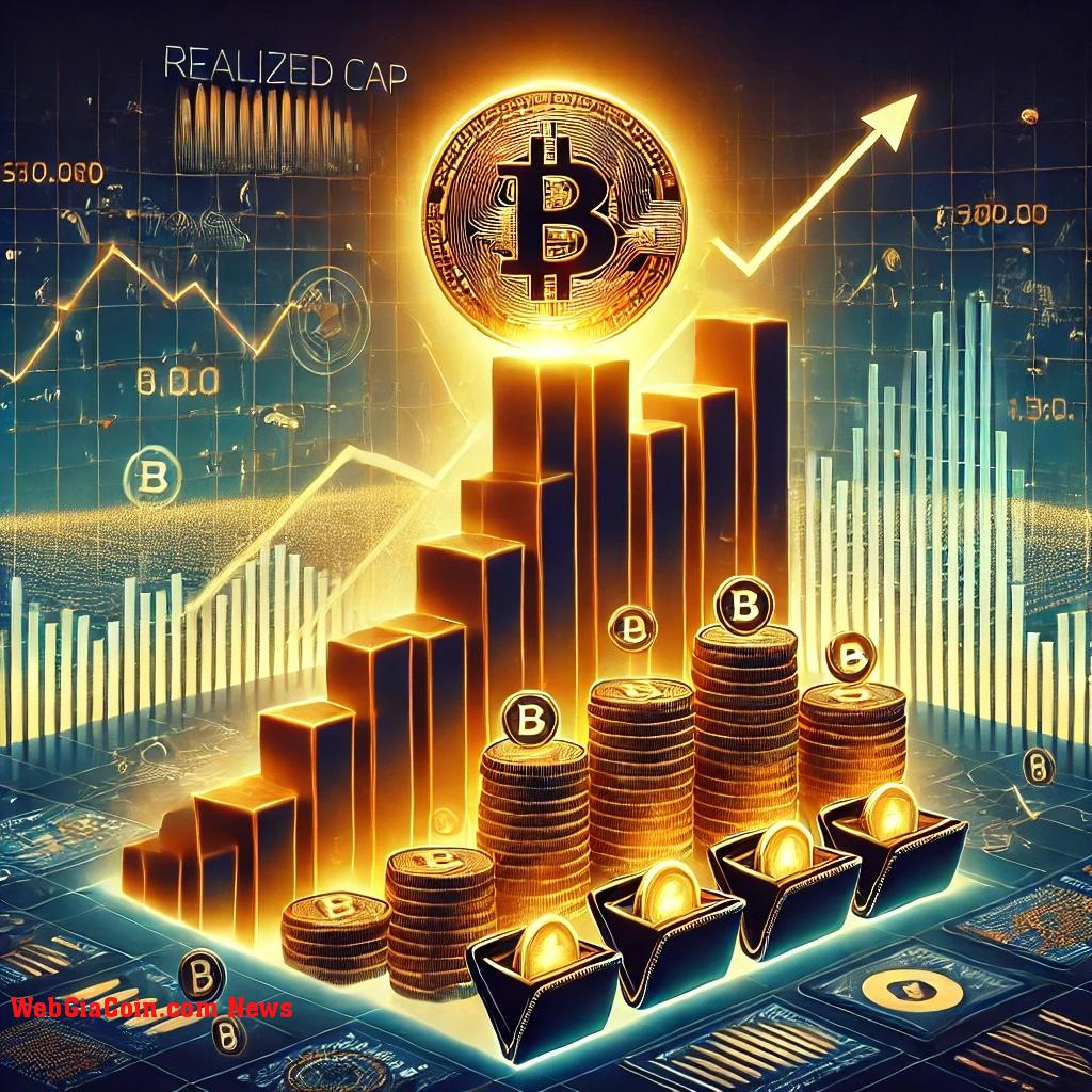 Bitcoin Realized Cap đạt mức cao kỷ lục khi tích lũy tiếp tục