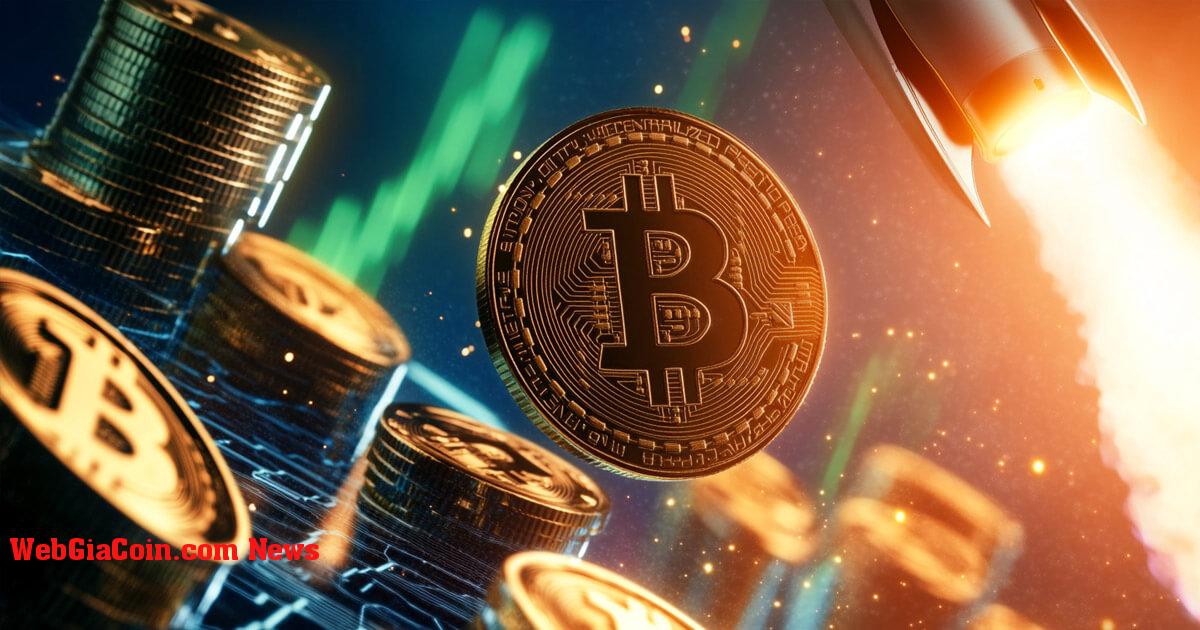 Bitcoin gần đạt 100.000 đô la lần đầu tiên kể từ tháng 2 khi 224 triệu đô la bán ngắn hạn được thanh lý