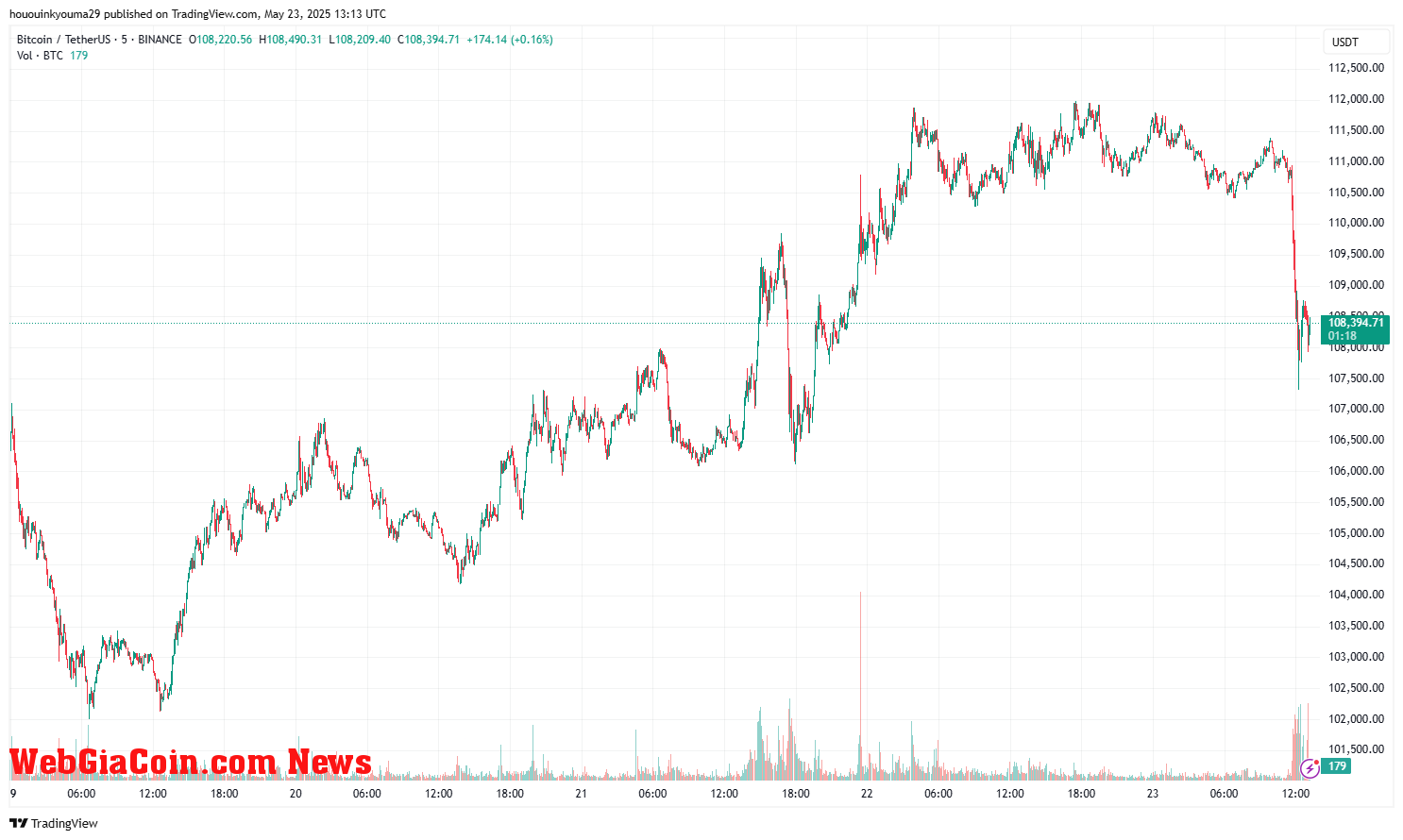 Bitcoin Price Chart