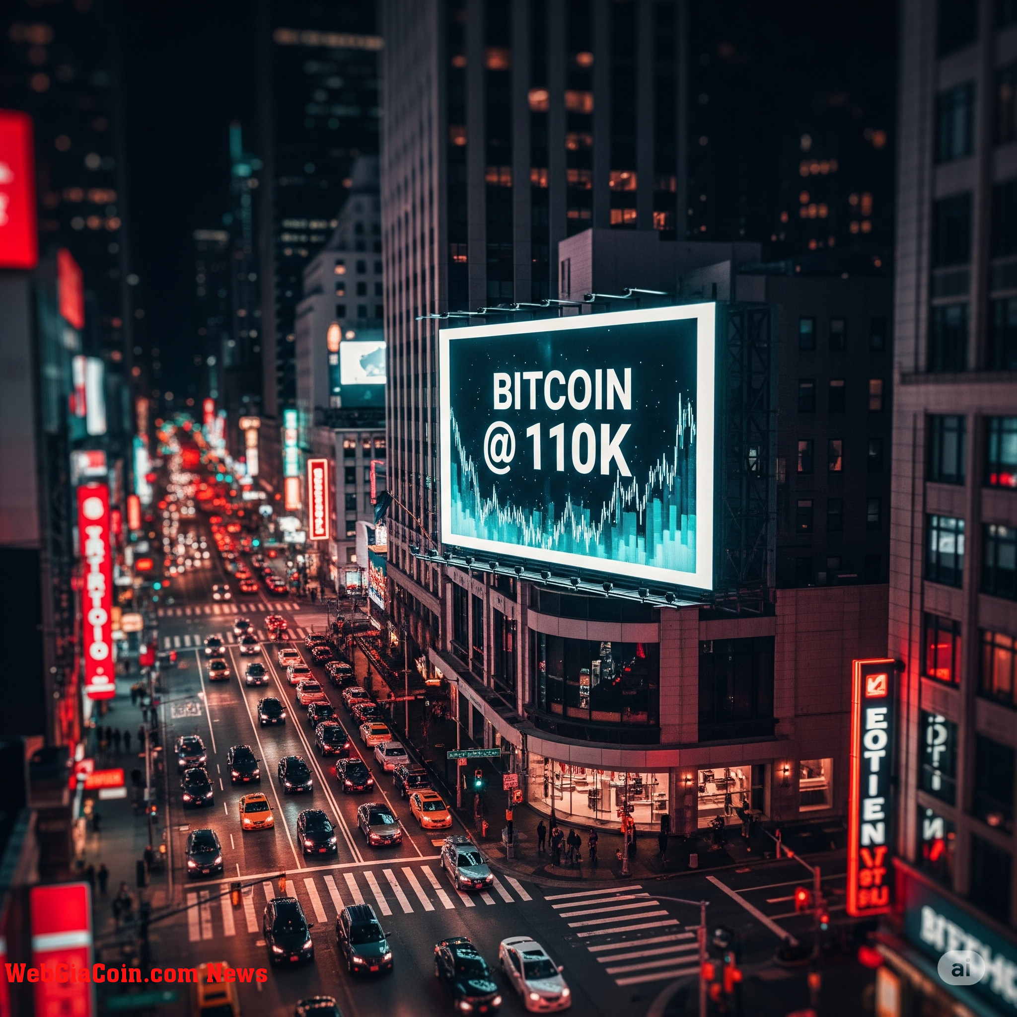 Bitcoin $110k Sprint trùng với thời điểm dự trữ thấp kỷ lục